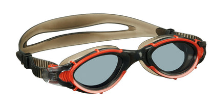 BECO Schwimmbrille Norfolk rot / blau