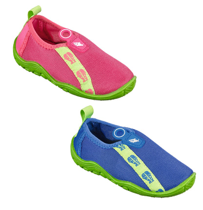 BECO SEALIFE Wasserschuhe Badeschuhe neopren pink / blau 22/23 - 32/33