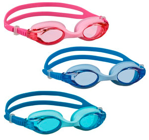 BECO Schwimmbrille Tanger pink / blau / grün