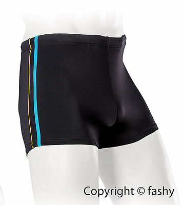 Jungen Badehose Badeshorts Schwimmhose Fashy schwarz-türkis Größe 98-176