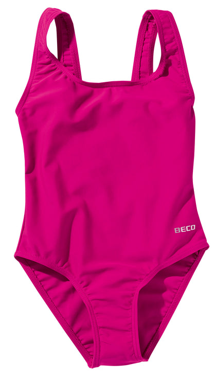 BECO Mädchen Kinder Badeanzug Schwimmanzug Einteiler Größe 92-176