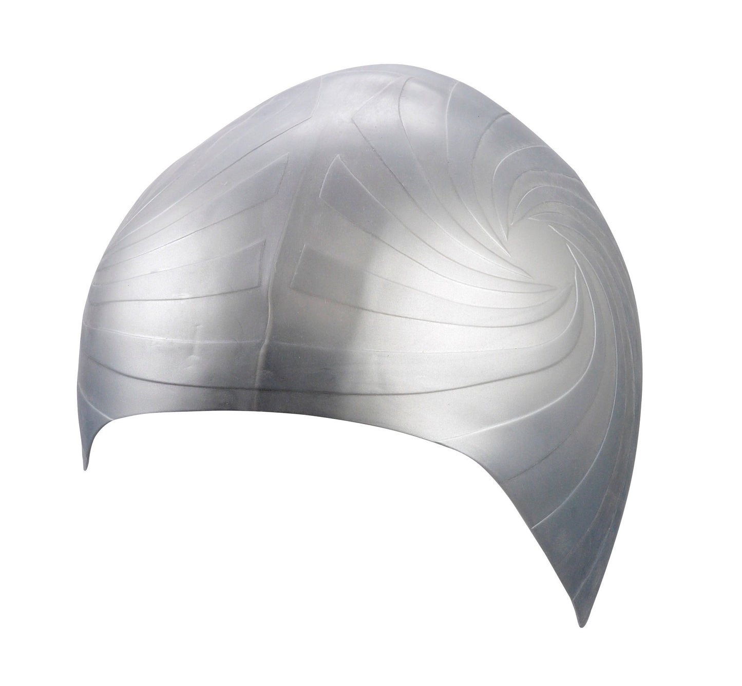BECO Badekappe Badehaube Sporthaube Schwimmhaube Racer Silikon  silber / gold