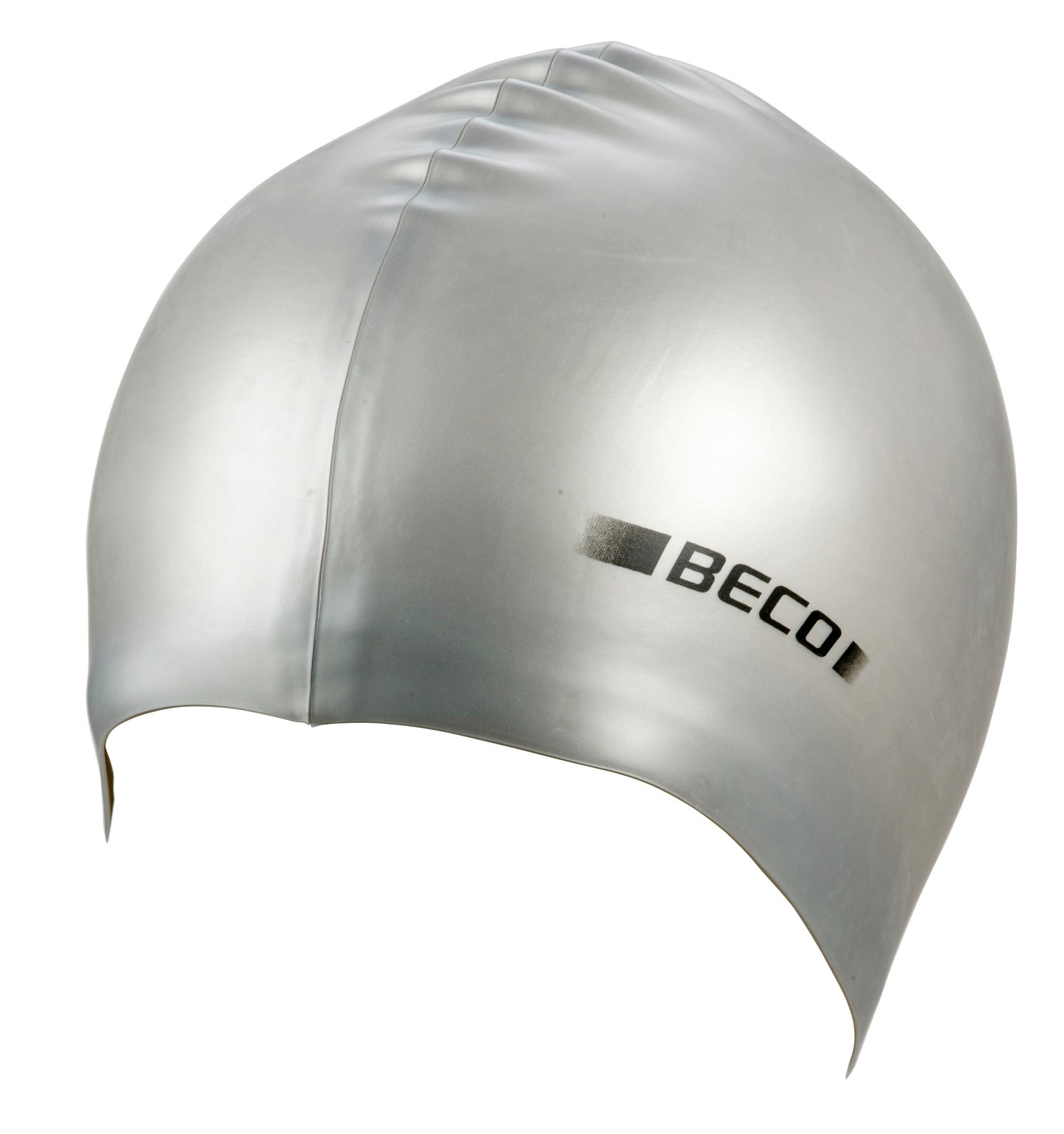 BECO Badekappe Badehaube Sporthaube Schwimmhaube Metallic Silikon