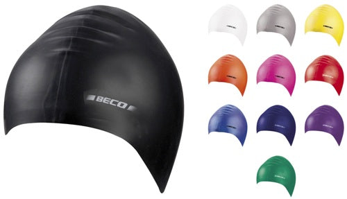 BECO Badekappe Badehaube Sporthaube Schwimmhaube Silikon