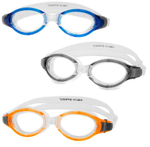 Lade das Bild in den Galerie-Viewer, AQUA SPEED Schwimmbrille Triton blau / schwarz / orange Taucherbrille
