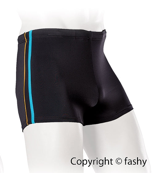 Jungen Badehose Badeshorts Schwimmhose Fashy schwarz-türkis Größe 98-176
