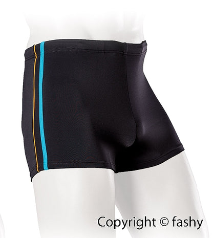 Jungen Badehose Badeshorts Schwimmhose Fashy schwarz-türkis Größe 98-176