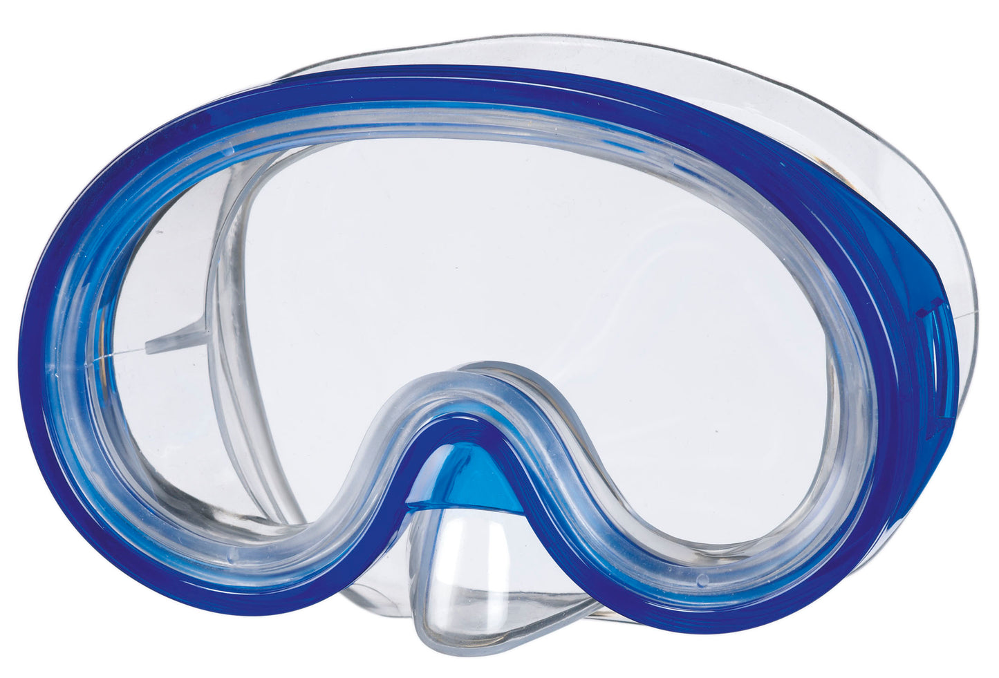 BECO Taucherbrille Tauchermaske Kinder Havanna 8+ rot / blau