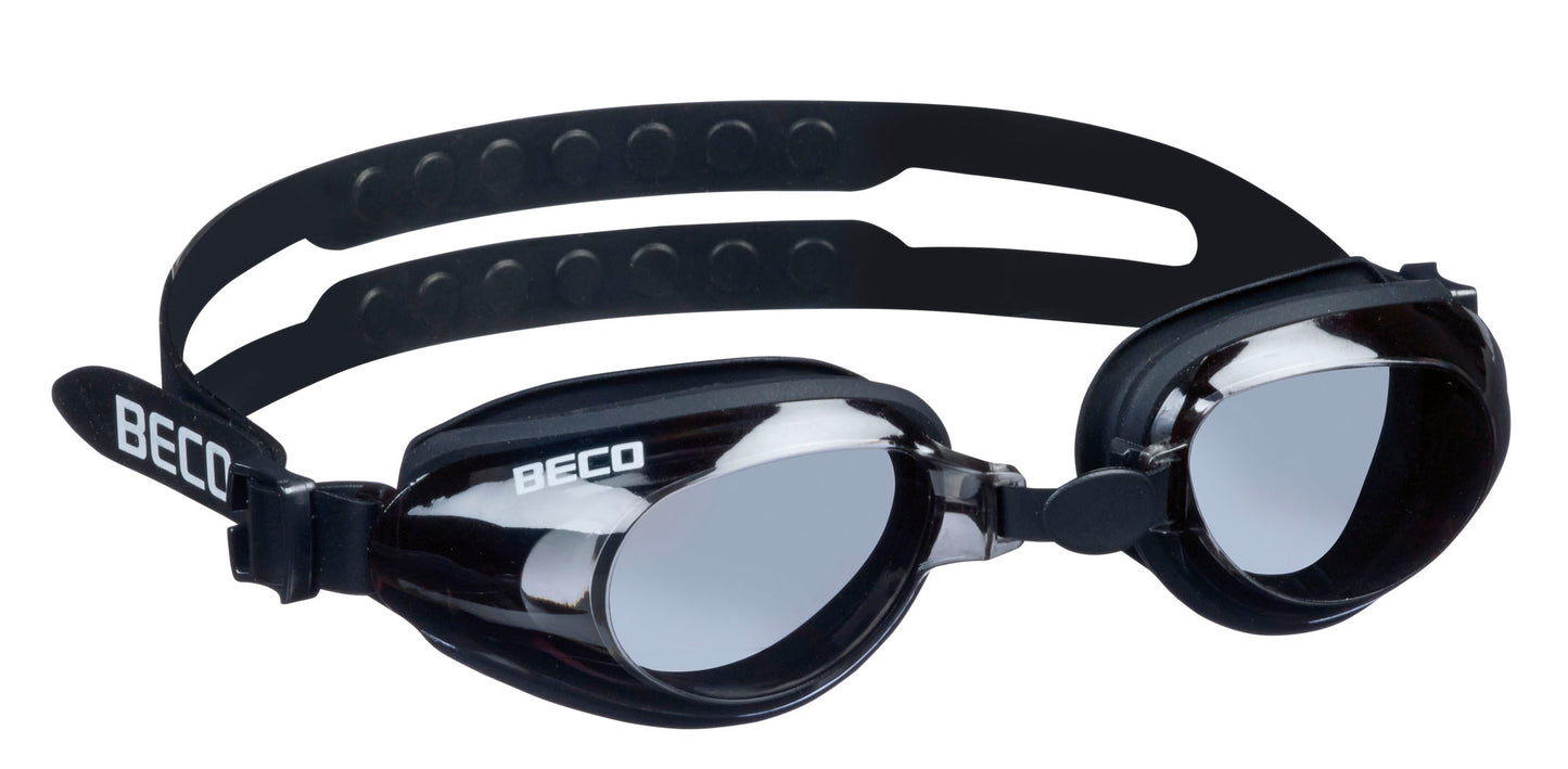 BECO Schwimmbrille Lima schwarz / blau / grau