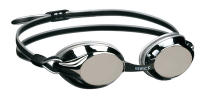 BECO Schwimmbrille Boston Mirror verspiegelt silber / gold