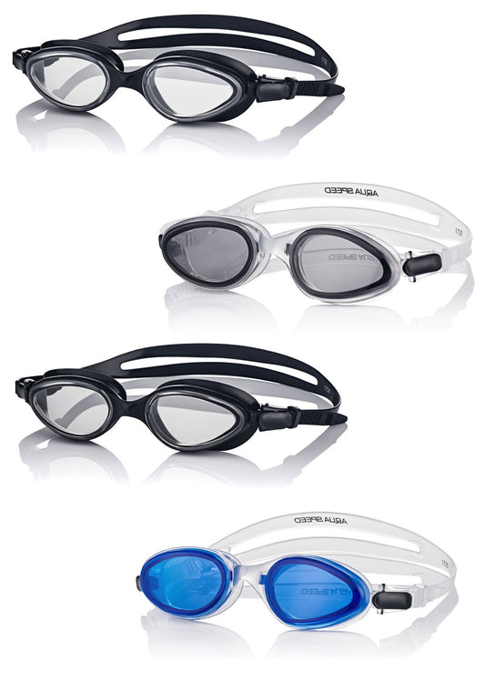 AQUA SPEED Schwimmbrille Sonic verschiedene Farben Taucherbrille