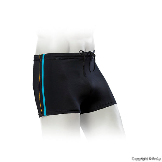 Fashy Herren Badehose Badeshorts Schwimmhose schwarz-türkis Größe 5, 6, 7, 8, 9