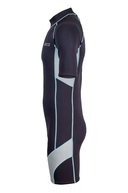 BECO Herren 3mm Neoprenanzug Shorty Einteiler UV 50+  Größe S, M, L, XL, 2XL