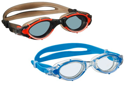 BECO Schwimmbrille Norfolk rot / blau