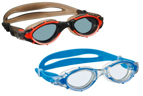 BECO Schwimmbrille Norfolk rot / blau