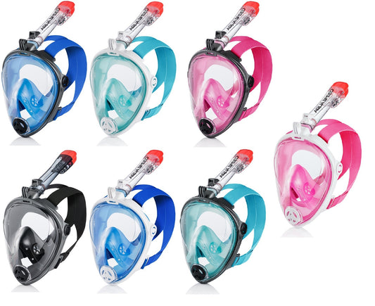 AQUA SPEED Schnorchelmaske Vollgesichtsmaske Taucherbrille Spectra 2.0