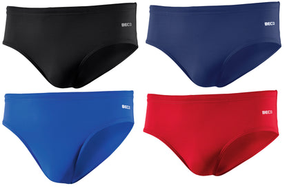 BECO Badehose Schwimmhose Größe 4-9  schwarz / blau / rot / marine