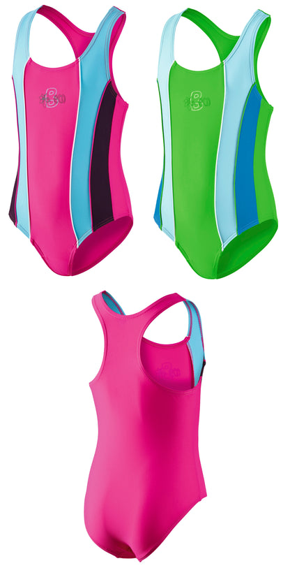 BECO Mädchen Kinder Badeanzug Schwimmanzug Einteiler Größe 116-176